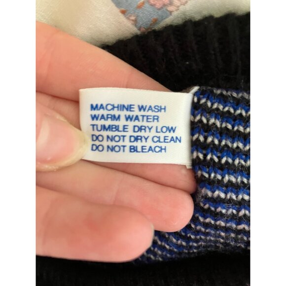 80's/90's vintage Western Connection dolman sleeve fox print sweater - Picture 6 of 6